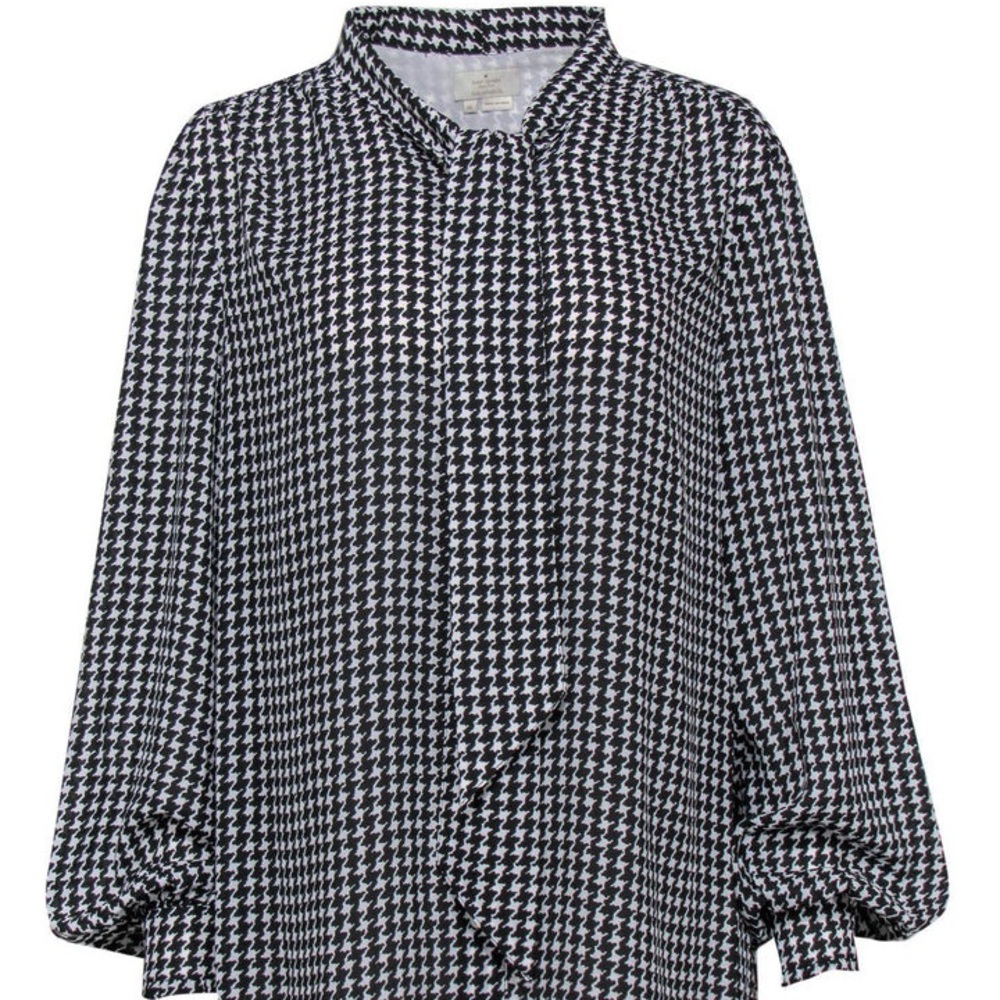 Kate Spade houndstooth print long sleeve!